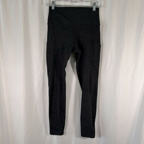 Offline by Aerie Leggings Women's Medium Dark Grey Heathered Pull On High Rise - Picture 1 of 7